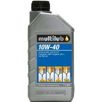 Motoröl 10W-40 1L Motoröl - Multilub von MULTILUB