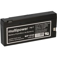 Multipower - Blei-Akku MP1250 Pb 12V / 2Ah Klemmkontakt von MULTIPOWER