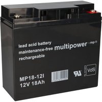 Multipower - Blei-Akku MP18-12I Pb 12V 18Ah VdS, M5 von MULTIPOWER