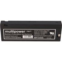 Pb Akku Multipower MP1222A für Datascope Passport Accutorr - 12V 2Ah von MULTIPOWER