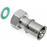 Multitubo Metall-Press-Verschraubung ig mit Überwurfmutter 16x1/2'IG für Verbundrohr, 28011 von MULTITUBO SYSTEMS