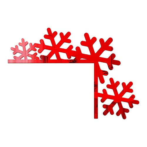 MUMEOMU Türrahmen Deko Weihnachten Türrahmen Rentier Weihnachtsmann Weihnachtsdeko Türecken Türdeko Elche Home Eckschild Türeckendekoration Weihnachten Geschenke für Wände Türen Fenstern Deko (C, L) von MUMEOMU