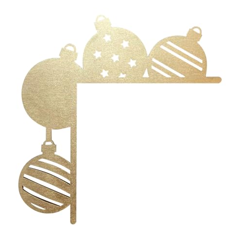 Türrahmen Deko Weihnachten Weihnachtsdeko Türrahmen Elche Weihnachtsmann Dekoration Creative Holz Türdeko Weihnachten Elche Home Türeckendekoration Geschenke für Wände Türen Fenstern (A, One Size) von MUMEOMU