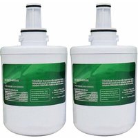 2er-Pack Wasserfilter-Ersatz für Kühlschrank mit Gefrierfach DA29-00003G, DA29-00003F, HAFIN1, HAFIN1/EXP, DA29-00003B, DA29-00003A, DA97-06317A, von MUMU