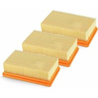 3er-Pack Ersatz-Flachfaltenfilter für Karcher MV4 MV5 MV6 WD4 WD5 WD6, WD4P WD5P WD6P Nass-Trockensauger – ersetzt 2.863–005.0 Thsinde MUMU von MUMU