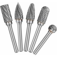 5PCS 6mm Schaft 10mm Kopf Hartmetall Double Cut Rotary Burr Set Für Holzbearbeitung Gravur Die Grinder Carving Grat Bit Set 5PCS 6mm Schaft 10mm Kopf Hartmetall Double Cut Rotary Burr Set Für Holzbearbeitung Gravur Die Grinder Carving Grat Bit Set von MUMU
