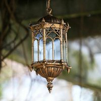 Mumu - Außenhängelampe mit Kettenanhänger, Deckenlaterne, Balkon, Terrasse, Garten, wasserdichte Hängelampe, Deckenleuchte, Kronleuchter, Mumu - Außenhängelampe mit Kettenanhänger, Deckenlaterne, Balkon, Terrasse, Garten, wasserdichte Hängelampe, Deckenleuchte, Kronleuchter, von MUMU