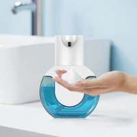 Automatischer Seifenspender, 420 ml, berührungsloser Seifenspender, wiederaufladbarer USB-Seifenspender zur Wandmontage, IPX5 wasserdicht Automatischer Seifenspender, 420 ml, berührungsloser Seifenspender, wiederaufladbarer USB-Seifenspender zur Wandmontage, IPX5 wasserdicht von MUMU