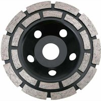Diamantscheibe, Diamant-Schleifscheibe 125 mm zum Schleifen von Beton, universelle Diamant-Schleifscheibe zum Schleifen von Beton, Stein, von MUMU