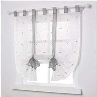 Fensteraufkleber Raffrollo transparent Deko für Schlafzimmer Balkon Küche Grau 80cm x 140cm Mumu Fensteraufkleber Raffrollo transparent Deko für Schlafzimmer Balkon Küche Grau 80cm x 140cm Mumu von MUMU