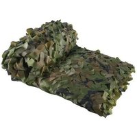 Grünes Tarnnetz Rechteckiges Sonnensegel Camouflage Schattendesign 3x4 m Mumu von MUMU