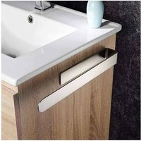 Kein Bohren Handtuchhalter Badezimmer Handtuchring Handtuchhalter Edelstahl gebürstet selbstklebend 37 cm von MUMU
