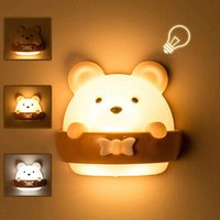 Mumu - led Nachtlicht Kinder, Nachtlicht Kind, Nachttischlampe Baby, Tragbare USB-Ladenachtlampe Gelbes Licht zum Lesen, Schlafen und Entspannen, von MUMU