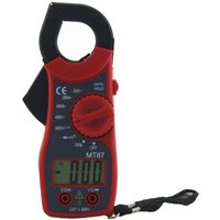 Mumu - MT-87 Multimeter Strom- und Spannungszange Messgerät Widerstands- und Spannungsmessung MT87 Stromzange Digitales Messgerät Stromzange Rot von MUMU
