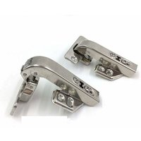 2 Stück] Schrankscharnier 180 Grad Scharnier 90 Grad Scharnier Soft Close Schrank Ecktür [4 Löcher] von MUMU