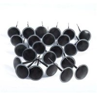 24 stücke Auto Tubeless Reifen Punktion Reparatur Verdrahtete 4,5mm Pilz Stecker Patch Mumu von MUMU
