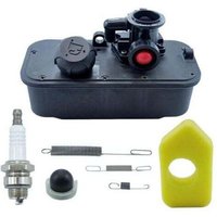 494406 Kraftstofftank mit Vergaser Kompletter Rasenmäher-Zubehörsatz Vergaser-Ölblasenzylinderbaugruppe 795477 Serie Ersatz Mumu von MUMU