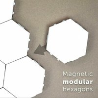 8 Stück Wandleuchte, kleine Lampe, modulare Kombination, Quantum-Sechsecklampe, 3000 k, LED-Quantum-Sechsecklampe, Nachtlicht, von MUMU
