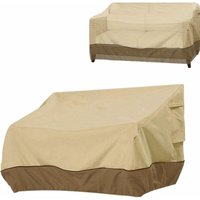 Abdeckung für Outdoor-Sofa, 3-Sitzer, wasserdicht, winddicht, staubdicht, Abdeckung für Gartencouch, 193 x 83 x 84 cm von MUMU