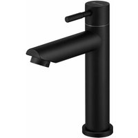 Mumu - Badarmaturen, Kaltwasserhahn für Badezimmer, Wasserhahn, Kaltwasserhahn, Säulenhahn, Wasserhahn, schwarzer Wasserhahn Mumu - Badarmaturen, Kaltwasserhahn für Badezimmer, Wasserhahn, Kaltwasserhahn, Säulenhahn, Wasserhahn, schwarzer Wasserhahn von FLITI