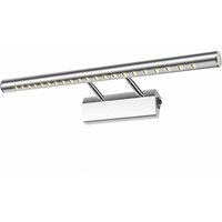Mumu - Badspiegelleuchte led 5W Wandleuchte Tischleuchte Wasserdicht IP44 180° verstellbar mit Schalter Edelstahl Beleuchtung Dekoration Möbel von MUMU