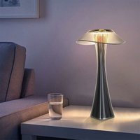 Mumu - Designer Tischlampe Wiederaufladbare led Touch Tischlampe - Dimmbare Titan usb Nachttischlampe 3W Kabellose Schreibtischlampe mit Akku und Mumu - Designer Tischlampe Wiederaufladbare led Touch Tischlampe - Dimmbare Titan usb Nachttischlampe 3W Kabellose Schreibtischlampe mit Akku und von MUMU