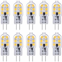 G4-LED-Leuchtmittel für Dunstabzugshauben, 12 v, 2 w, Kaltweiß 6000 k, 200 lm, G4-Bi-Pin-Halogen-Äquivalent, 12 v ac/dc, G4-LED-Lampe für von MUMU