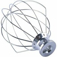 K5AWW Schneebesen, kompatibel mit KitchenAid 15,5 cm Original Profi-Küchenmaschine mit Schüsselheber 5QT, ersetzt WPW10731415 von MUMU
