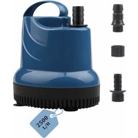 Mumu - Mini Tauchwasserpumpe 2500L/H 40W 230V 2,3m Förderhöhe 2,5m Kabel für Garten, Aquarium, Teich, Springbrunnen von MUMU