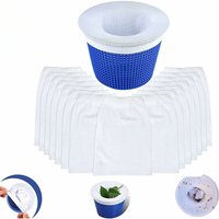 Pool-Skimmer-Socken, Pool-Skimmer-Socken, Pool-Filtersocken, wiederverwendbarer und superelastischer Skimmer-Vorfilter zum Auffangen von Pollen, von MUMU