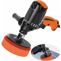Mumu - Professionelle Elektroauto-Poliermaschine, 980 w, sechs Geschwindigkeiten, einstellbare Geschwindigkeit, elektrische Poliermaschine, 220 von MUMU