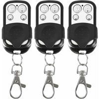 Mumu - Set mit 3 Universal-Fernbedienungen für automatische Tore, Frequenz 433,92 MHz, Festcode, 4 Tasten zur Steuerung von bis zu 4 Türen Mumu - Set mit 3 Universal-Fernbedienungen für automatische Tore, Frequenz 433,92 MHz, Festcode, 4 Tasten zur Steuerung von bis zu 4 Türen von MUMU