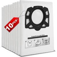 Packung mit 10 Beuteln für Kärcher wd4 wd5 wd6 p wd5p wd6p Premium 2.863–006.0 kfi 487 MV4 MV5 MV6 Staubbeutel Kärcher Staubsauger Mumu Packung mit 10 Beuteln für Kärcher wd4 wd5 wd6 p wd5p wd6p Premium 2.863–006.0 kfi 487 MV4 MV5 MV6 Staubbeutel Kärcher Staubsauger Mumu von MUMU