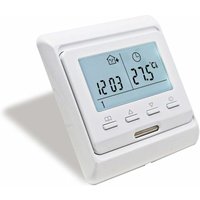 Programmierbares Raumthermostat mit 16A Sensor für elektrische Fußbodenheizung, digitales Fußbodenthermostat Elektroheizung von MUMU