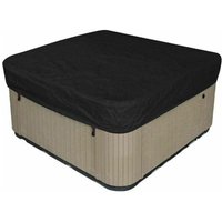 Quadratische Poolabdeckung, Pool-Sonnenplane, elastischer Saum mit Kordelzug, wasserdichte Spa-Abdeckung, Außenpool-Schutzabdeckung, schwarz, 218 x Quadratische Poolabdeckung, Pool-Sonnenplane, elastischer Saum mit Kordelzug, wasserdichte Spa-Abdeckung, Außenpool-Schutzabdeckung, schwarz, 218 x von MUMU