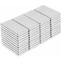 Mumu - Seltenerd-Magnete, super rechteckige Neodym-Magnete, Kühlschrank, diy, Küche, Gebäudekeller - 20 x 10 x 2 mm (40 Stück) von MUMU