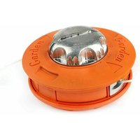 Universal-Rasenschneiderkopf aus Legierung, M10 x 1,25, gerader Schaft, Rasentrimmer-Freischneiderkopf, robust, Orange Universal-Rasenschneiderkopf aus Legierung, M10 x 1,25, gerader Schaft, Rasentrimmer-Freischneiderkopf, robust, Orange von MUMU