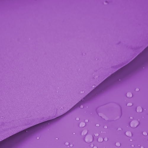 900D wasserdichter Segeltuchstoff, strapazierfähiges Oxford-Gewebe, Meterware, 150 cm breit, Polstermaterial für Markisen, Zelte, Schattierungen, DIY-Projekte (Dunkelviolett) von MUMUXIAO