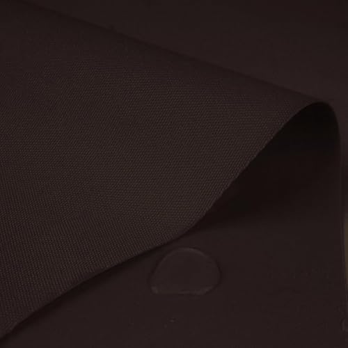 900D wasserdichter Segeltuchstoff, strapazierfähiges Oxford-Gewebe, Meterware, 150 cm breit, Polstermaterial für Markisen, Zelte, Schattierungen, DIY-Projekte (Kaffee) von MUMUXIAO