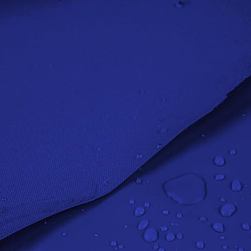 900D wasserdichter Segeltuchstoff, strapazierfähiges Oxford-Gewebe, Meterware, 150 cm breit, Polstermaterial für Markisen, Zelte, Schattierungen, DIY-Projekte (Königsblau) von MUMUXIAO