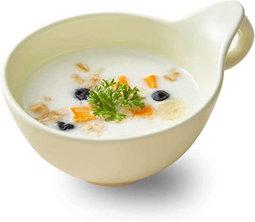 MUNANI Suppenbecher Tassen mit Henkel, Keramik-Suppentasse mit Henkel, 500 ml Kaffeetasse, Tiefe Müslischale for Frühstücksschüssel, Kaffeebecher-weiß-15 x 12,5 x 7 cm, 17 oz MUNANI Suppenbecher Tassen mit Henkel, Keramik-Suppentasse mit Henkel, 500 ml Kaffeetasse, Tiefe Müslischale for Frühstücksschüssel, Kaffeebecher-weiß-15 x 12,5 x 7 cm, 17 oz von MUNANI