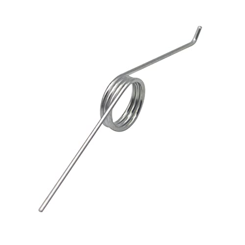 MUNANI Torsionsfeder, V-Feder, 10 Stück, Mülleimer, verstellbar, 3 Spulen, Edelstahl 304, Torsionsfeder, Drahtdurchmesser 0,7 mm, Außendurchmesser 8 mm von MUNANI