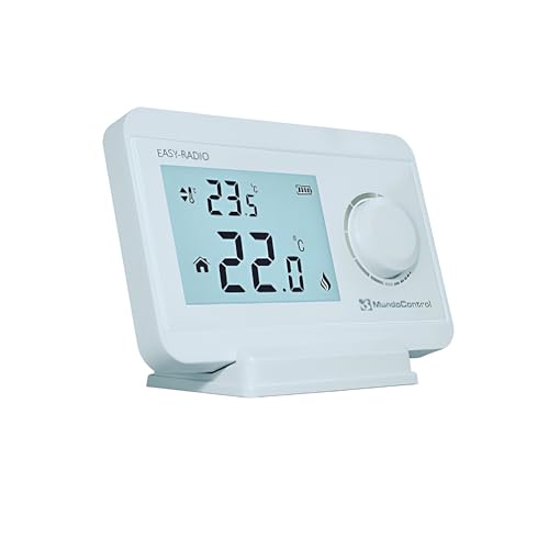 Mundocontrol Easy-Radio Raumthermostat, digital, kabellos von MUNDOCONTROL