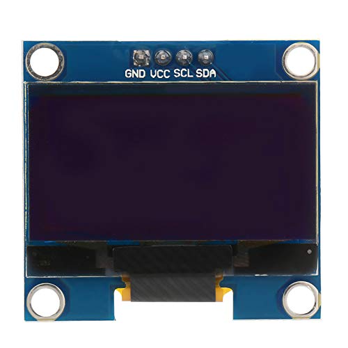 MUNEFE 1-teiliges OLED-Anzeigemodul, 1,3-Zoll-IIC-I2C-Kommunikationsanzeigemodul, DIY-Anzeigemodul Mit Weißer Textfarbe Für Mobiltelefone Mit MP3-Funktion MUNEFE 1-teiliges OLED-Anzeigemodul, 1,3-Zoll-IIC-I2C-Kommunikationsanzeigemodul, DIY-Anzeigemodul Mit Weißer Textfarbe Für Mobiltelefone Mit MP3-Funktion von MUNEFE