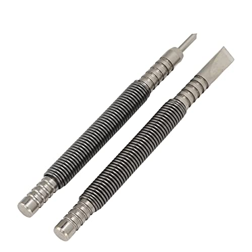 MUNEFE 2 Pcs Nail Set Tool, Spring Nail Set, Nail Punch Set, Suitable for Home Renovation Projects Or Professional Projects MUNEFE 2 Pcs Nail Set Tool, Spring Nail Set, Nail Punch Set, Suitable for Home Renovation Projects Or Professional Projects von MUNEFE