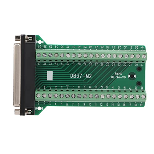 MUNEFE DB37 Breakout Connector, DB37 Breakout Board, DB37 Breakout Adapter for Protection Of Terminal Blocks Against Interference (DB37-M2) von MUNEFE