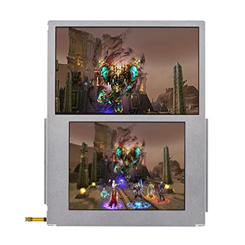 MUNEFE Ersatzteile Für LCD-Bildschirme, Austausch des Oberen Und Unteren Bildschirms, Reparaturteile Für Das Display Der Videospielkonsole Für 2DS von MUNEFE