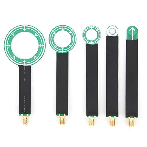MUNEFE Magnetic Field Antenna, PCB Near Field Antenna Magnetic Field Probe, EMC EMI Electronic Component Tool for Testing (5pcs) von MUNEFE