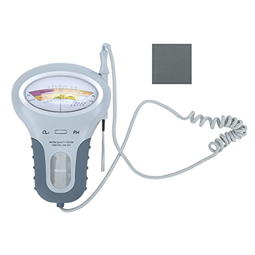 MUNEFE PH Water Quality Tester, Portable PH Tester, CL2 and PH Meter Swimming Pool Water Quality Testing Equipment for Pool MUNEFE PH Water Quality Tester, Portable PH Tester, CL2 and PH Meter Swimming Pool Water Quality Testing Equipment for Pool von MUNEFE