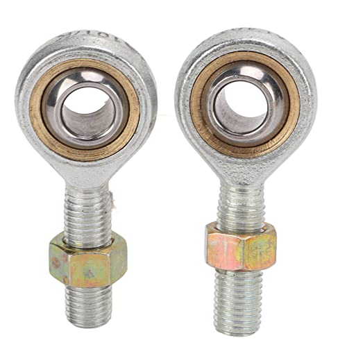 MUNEFE Stab-End-Gelenk lager, 2 Stück Stab-Ende, Stab-End-Gelenk lager links rechts für modifiziertes ATV Vierrad-Quad-Go-Kart (M10) von MUNEFE